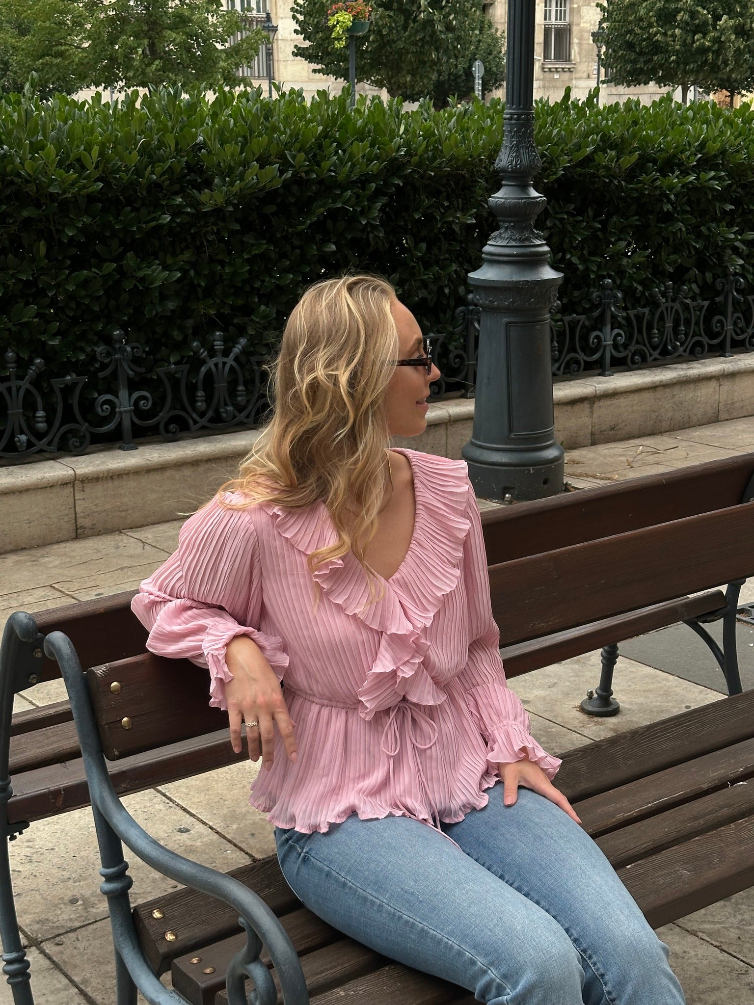 VMDORA Top - Bleached Mauve